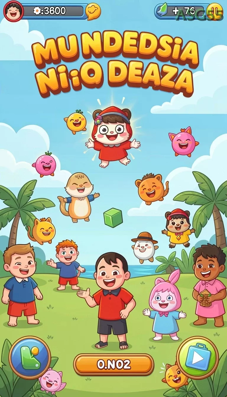 Cuplikan layar GOIDEN1000 — menu navigasi