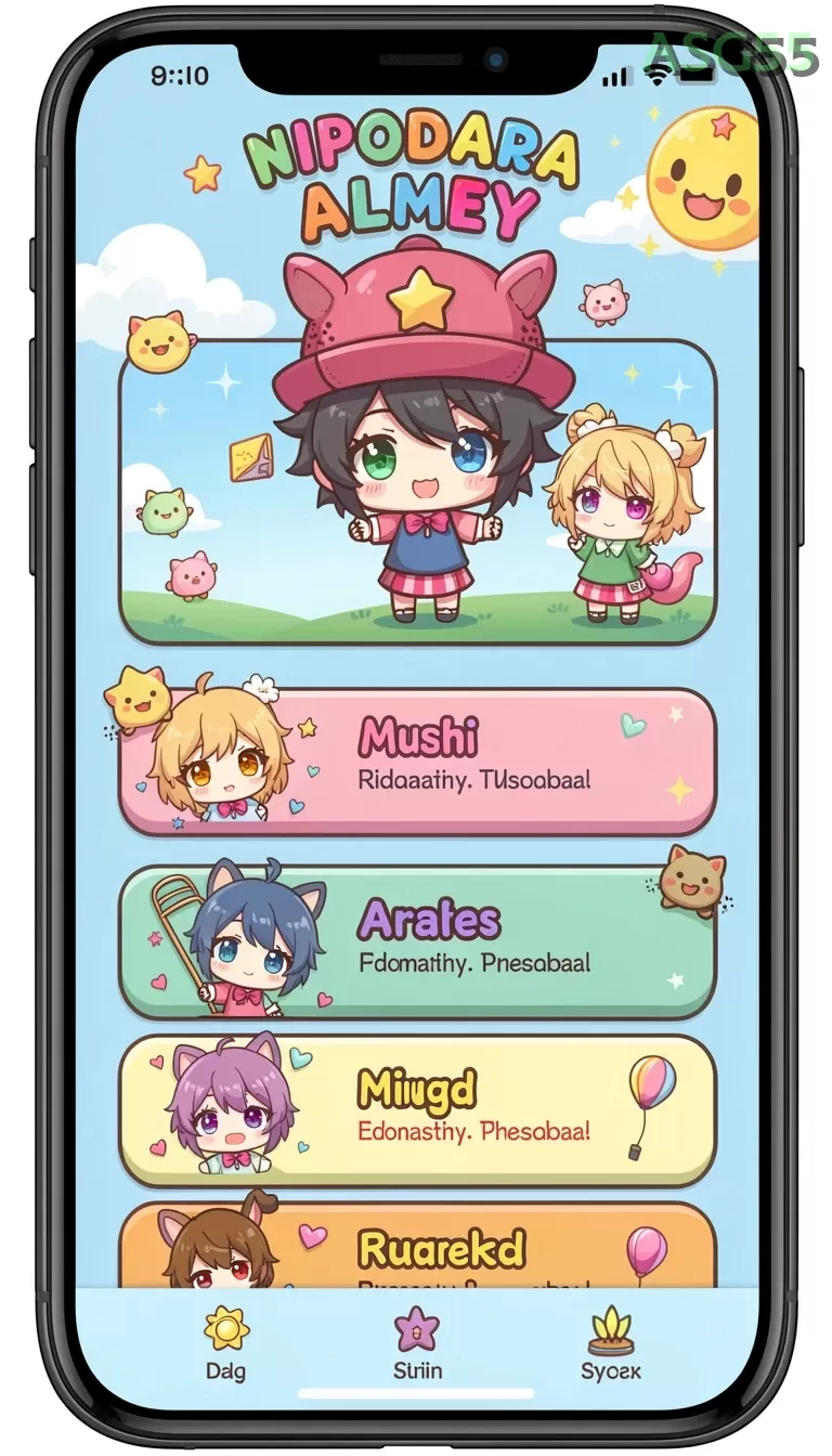 Cuplikan layar MPO2888 — menu navigasi