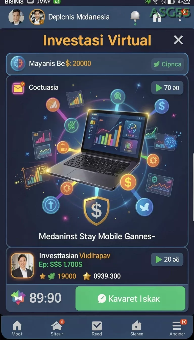 Cuplikan layar PASAR88 — menu navigasi